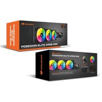 Система жидкостного охлаждения для процессора Cougar Poseidon Elite ARGB 360 3MPSD360.0001