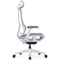 Офисное кресло SitZone E-303-001A-P1-WH (сетка, серый)