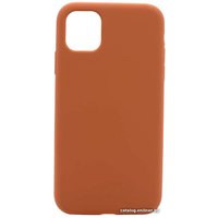 Чехол для телефона EXPERTS Silicone Case для Apple iPhone 11 (персиковый)