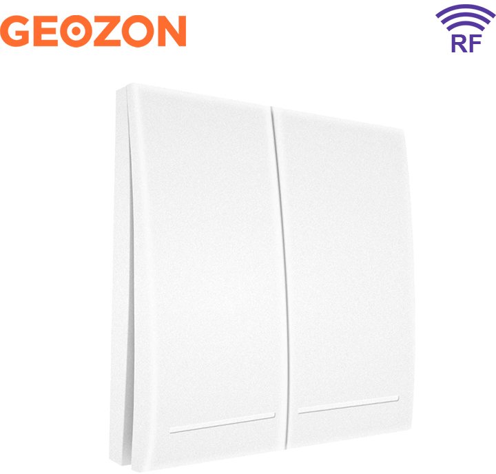 

Выключатель Geozon PS-02 GSH-S03 2-канальный выключатель