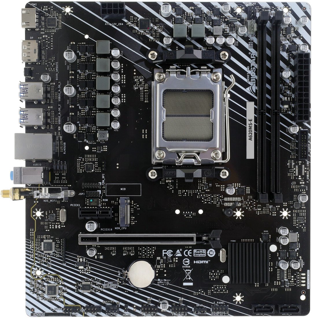 

Материнская плата BIOSTAR A620MS-E Ver. 6.0