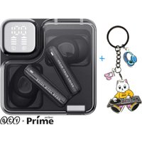 Наушники QCY MeloBuds Neo (черный) + брендированный брелок QCY