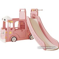 Горка Sundays Автобус WJ-A10038 (розовый)