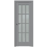 Межкомнатная дверь ProfilDoors 102U L 60x200 (манхэттен, стекло матовое)