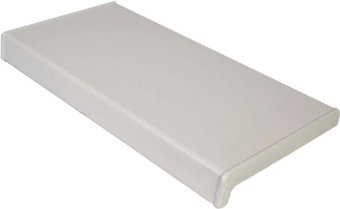 Подоконник VPL Премиум с заглушкой 450x3000 (белый)