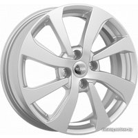 Литые диски K&K КС893 16x6" 4x100мм DIA 54.1мм ET 49мм сильвер