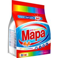 Стиральный порошок Мара Ўзор чысціні Автомат для цветного белья 4 в 1 3 кг