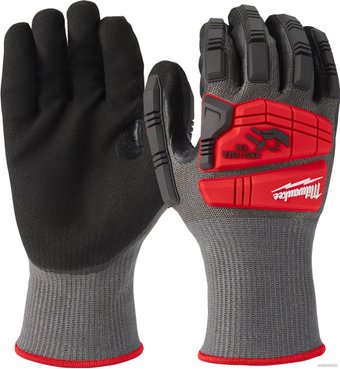Нитриловые перчатки Milwaukee Impact Cut level 5/E M/8 4932479570