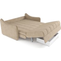 Диван Мебель-АРС аккордеон Давос НПБ 140x200 см M2-113-42 (Vivaldi бежевый)