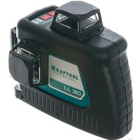 Лазерный нивелир KRAFTOOL LL-3D 34640-4 (с держателем и детектором)