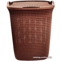 Корзина Эльфпласт Paola 37 л (коричневый)