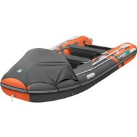 Моторно-гребная лодка Gladiator E380PRO BSM3963 (оранжевый/темно-серый)