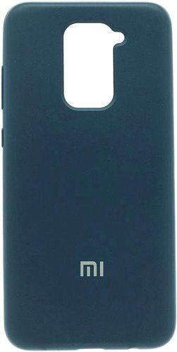 EXPERTS Soft-Touch для Xiaomi Redmi Note 9 LOGO (космический синий)