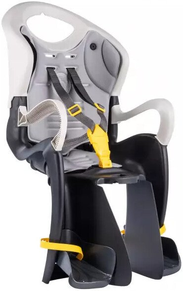 Детское велокресло Bellelli Tiger Easy Dream Clamp (темно-серый)