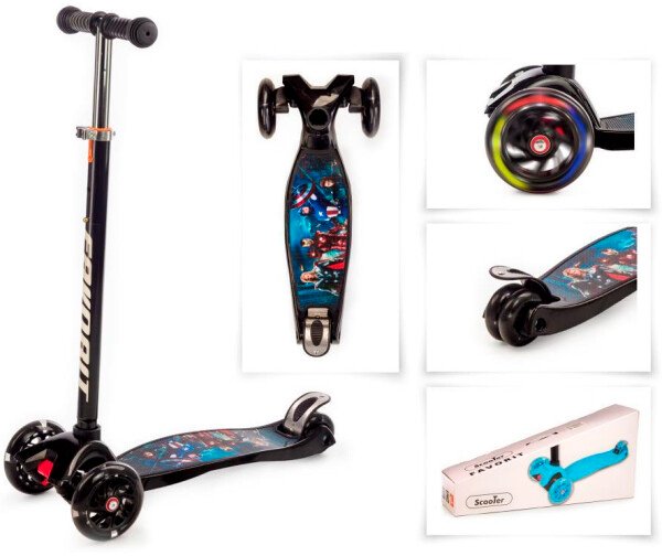 

Трехколесный самокат Favorit MAXI 4108C-16