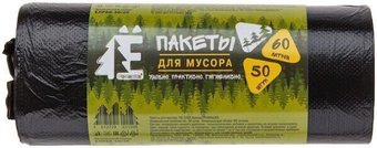 Пакеты для мусора Ромашка Е-Ромашка ЕЛР60-50/20 (50 шт)