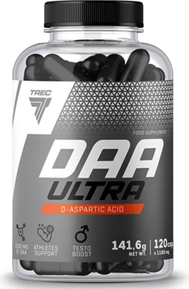 

Витамины, минералы Trec Nutrition Daa Ultra/Д-Аспаргиновая кислота (120 капсул)