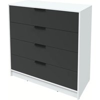 Комод Интерлиния Концепт КТ-К100 (антрацит/белый платинум)