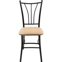 Стул ВВР Трилогия (бежевый крокодил/черный, экокожа)