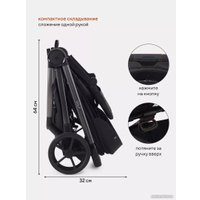 Коляска прогулочная «книга» Rant Golf RA101 (black)