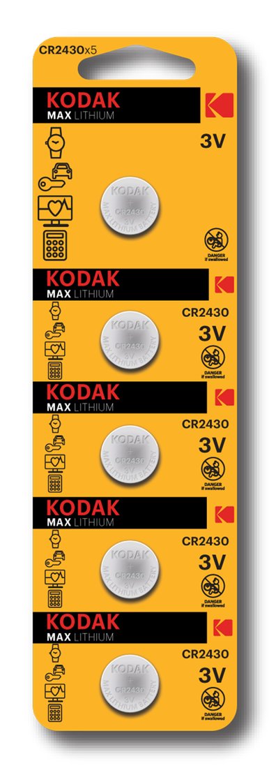 Батарейка Kodak Ultra CR2430 Lithium 3V 30414662 (5шт)
