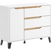 Тумба ЭлиГард Eyva 1D3S (белый)