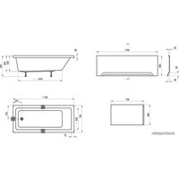Ванна Ravak 10 170x75