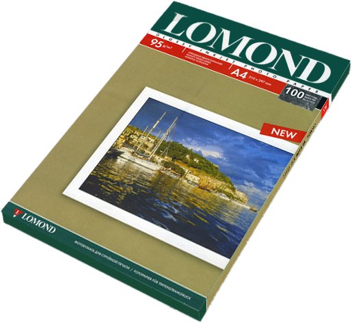 

Фотобумага Lomond Глянцевая односторонняя A4 85 г/кв.м. 100 листов [0102145]