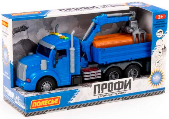 

Самосвал Полесье Профи 96135 (синий)