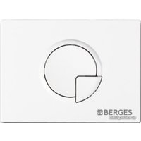 Панель смыва Berges Wasserhaus Novum R4 Soft Touch (белый)