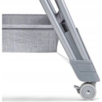 Приставная детская кроватка Lionelo Luna (grey concrete)