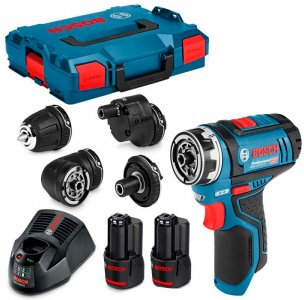 

Винтоверт Bosch GSR 12V-15 FC Professional 06019F6000 (с 2-мя АКБ, кейс)