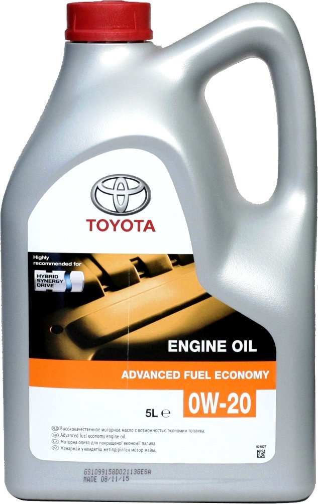 

Моторное масло Toyota SN 0W-20 5л