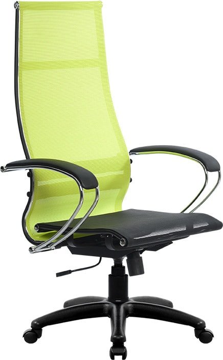 

Офисное кресло Metta SK-1-BK Комплект 7, Pl тр/сечен (пластиковые ролики, лайм)
