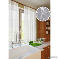 Комплект штор Эскар Эскар Assa-S 1,34x1,65 м 123232110 (белый, 1 шт)