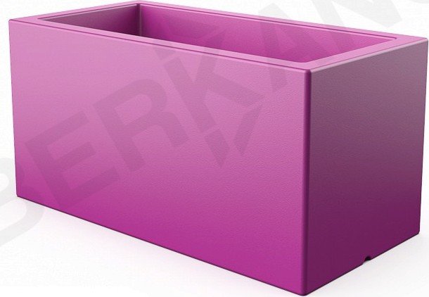 

Кашпо Berkano Cubric 40*100 DB (фиолетовый)
