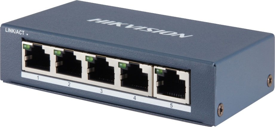 

Неуправляемый коммутатор Hikvision DS-3E0505-E