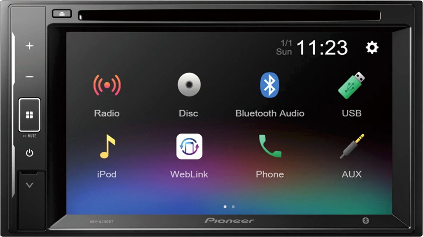 

СD/DVD-магнитола Pioneer AVH-A240BT