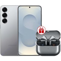 Телефон Samsung Galaxy S25 SM-S931B 12GB/128GB (серый) и наушники Samsung Galaxy Buds 3 Pro по акции