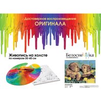 Картина по номерам Белоснежка Два сердца 524-AS