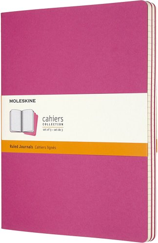 Блокнот Moleskine Cahier Journal Xlarge 1128386 (розовый неон)