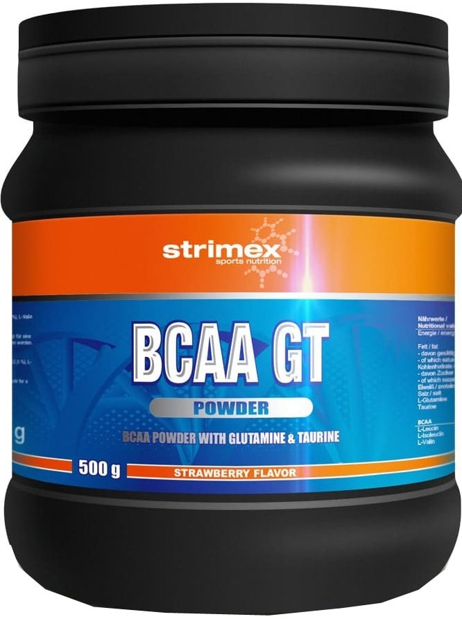

BCAA Strimex BCAA GT Powder (клубника, 500г)