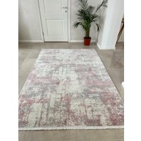 Ковер для жилой комнаты Balat Mensucat Antik 8480B 120x180 (Cream/L.Pink)