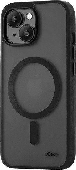 

Чехол для телефона uBear Cloud Mag для iPhone 15 (черный)