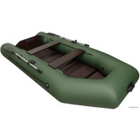 Моторно-килевая лодка Барс 3200 СКК (зеленый)