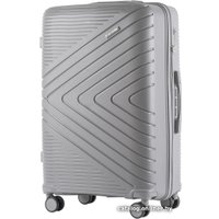 Чемодан-спиннер Wings 181-05 75.5 см (светло-серый)