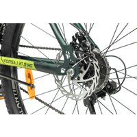 Велосипед Nialanti ForsaJ MD 27.5 17.5 2024 (зеленый матовый, разобранный, в коробке)