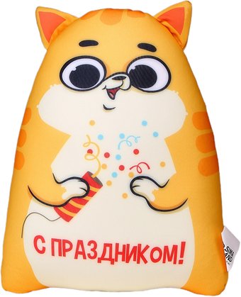 Игрушка-подушка Mni Mnu Котэ С праздником 9250609