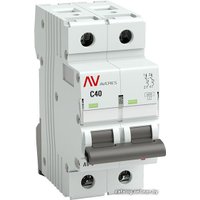 Выключатель автоматический EKF Averes AV-6 2P 40A (C) 6kA mcb6-2-40C-av
