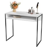 Консольный стол Soma СПМ-4-METAL (белый/черный) в Бобруйске